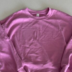 lululemon athletica Lavender Crew Neck Soft sweatshirt